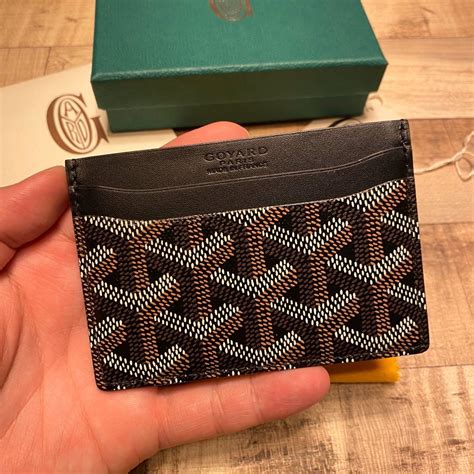 goyard card holder price london|Goyard saint sulpice retail price.